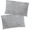 imageSaturday Park Disney Star Wars Droids Pack of 2 Reversible Pillowcase  100 Organic Cotton Double Sided Pillow Cover  GOTS ampamp OekoTEX CertifiedGrey  Star Wars