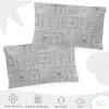 imageSaturday Park Disney Star Wars Droids Pack of 2 Reversible Pillowcase  100 Organic Cotton Double Sided Pillow Cover  GOTS ampamp OekoTEX CertifiedGrey  Star Wars