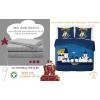 imageSaturday Park Star Wars Dark Side Darth Vader Tech FullQueen Duvet Cover and Sham Set  3 Piece 100 Organic Cotton Duvet Set  GOTS ampamp OekoTEX CertifiedBlue  Harry Potter