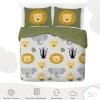 imageSaturday Park Star Wars Dark Side Darth Vader Tech FullQueen Duvet Cover and Sham Set  3 Piece 100 Organic Cotton Duvet Set  GOTS ampamp OekoTEX CertifiedGrey  Safari