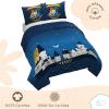 imageSaturday Park Star Wars Dark Side Darth Vader Tech FullQueen Duvet Cover and Sham Set  3 Piece 100 Organic Cotton Duvet Set  GOTS ampamp OekoTEX CertifiedBlue  Harry Potter