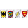 imageSilver Buffalo Disney Star Wars Character Portraits 4 Pack Mini Glasses 15 OuncesDC Comics Justice League