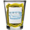 imageSilver Buffalo Disney Star Wars Character Portraits 4 Pack Mini Glasses 15 OuncesFriends Iconic Icons in Yellow Frame