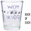 imageSilver Buffalo Disney Star Wars Character Portraits 4 Pack Mini Glasses 15 OuncesFriends Iconic Quotes