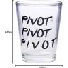 imageSilver Buffalo Disney Star Wars Character Portraits 4 Pack Mini Glasses 15 OuncesFriends Iconic Quotes