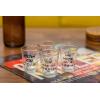 imageSilver Buffalo Disney Star Wars Character Portraits 4 Pack Mini Glasses 15 OuncesFriends Iconic Quotes