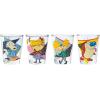 imageSilver Buffalo Disney Star Wars Character Portraits 4 Pack Mini Glasses 15 OuncesNickelodeon Retro Characters