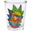 imageSilver Buffalo Disney Star Wars Character Portraits 4 Pack Mini Glasses 15 OuncesRick and Morty Abstract Faces