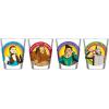 imageSilver Buffalo Disney Star Wars Character Portraits 4 Pack Mini Glasses 15 OuncesWizard of Oz