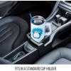 imageSilver Buffalo Star Wars Featuring Chewbacca Yoda R2D2 C3PO Princess Leia Han Solo and Luke Skywalker Stainless Steel Tumbler with Handle and Straw Fits in Standard Cup Holder 40 OuncesSnorlax Pokemon