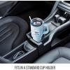 imageSilver Buffalo Star Wars Featuring Chewbacca Yoda R2D2 C3PO Princess Leia Han Solo and Luke Skywalker Stainless Steel Tumbler with Handle and Straw Fits in Standard Cup Holder 40 OuncesStitch Minimalistic Design