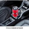 imageSilver Buffalo Star Wars Featuring Chewbacca Yoda R2D2 C3PO Princess Leia Han Solo and Luke Skywalker Stainless Steel Tumbler with Handle and Straw Fits in Standard Cup Holder 40 OuncesSpiderMan