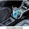 imageSilver Buffalo Star Wars Featuring Chewbacca Yoda R2D2 C3PO Princess Leia Han Solo and Luke Skywalker Stainless Steel Tumbler with Handle and Straw Fits in Standard Cup Holder 40 OuncesDisney Lilo and Stitch Chillin