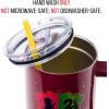 imageSilver Buffalo Star Wars Featuring Chewbacca Yoda R2D2 C3PO Princess Leia Han Solo and Luke Skywalker Stainless Steel Tumbler with Handle and Straw Fits in Standard Cup Holder 40 OuncesHarry Potter Hogwarts House Crest