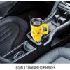 imageSilver Buffalo Star Wars Featuring Chewbacca Yoda R2D2 C3PO Princess Leia Han Solo and Luke Skywalker Stainless Steel Tumbler with Handle and Straw Fits in Standard Cup Holder 40 OuncesPikachu Lightning Bolts Badge Pokemon