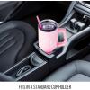 imageSilver Buffalo Star Wars Featuring Chewbacca Yoda R2D2 C3PO Princess Leia Han Solo and Luke Skywalker Stainless Steel Tumbler with Handle and Straw Fits in Standard Cup Holder 40 OuncesWicked Glinda Pink Perfection