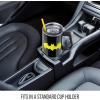 imageSilver Buffalo Star Wars Featuring Chewbacca Yoda R2D2 C3PO Princess Leia Han Solo and Luke Skywalker Stainless Steel Tumbler with Handle and Straw Fits in Standard Cup Holder 40 OuncesBatman