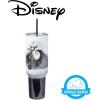 imageSilver Buffalo Star Wars Featuring Chewbacca Yoda R2D2 C3PO Princess Leia Han Solo and Luke Skywalker Stainless Steel Tumbler with Handle and Straw Fits in Standard Cup Holder 40 OuncesNightmare Before Christmas Hill and Moon Scene