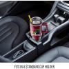 imageSilver Buffalo Star Wars Featuring Chewbacca Yoda R2D2 C3PO Princess Leia Han Solo and Luke Skywalker Stainless Steel Tumbler with Handle and Straw Fits in Standard Cup Holder 40 OuncesHarry Potter Hogwarts House Crest
