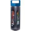 imageSilver Buffalo Star Wars Featuring R2D2 C3PO Chewbacca and Yoda Plastic Square Water Bottle with Lid 25 Ounces