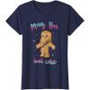 imageStar Wars Chewbacca Messy Hair Dont Care Cute Chibi Logo TShirtNavy Blue