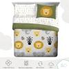 imageStar Wars Dark Side Darth Vader Tech Queen Bed Set  7 Piece 100 Organic Cotton Bedding with Duvet Cover and Sheets  GOTS ampamp OekoTEX CertifiedGrey  Safari