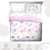 imageStar Wars Dark Side Darth Vader Tech Queen Bed Set  7 Piece 100 Organic Cotton Bedding with Duvet Cover and Sheets  GOTS ampamp OekoTEX CertifiedMulti  Ombre Butterflies