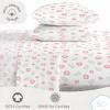 imageStar Wars Dark Side Darth Vader Tech Queen Bed Set  7 Piece 100 Organic Cotton Bedding with Duvet Cover and Sheets  GOTS ampamp OekoTEX CertifiedPink  Floral