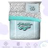 imageStar Wars Dark Side Darth Vader Tech Queen Bed Set  7 Piece 100 Organic Cotton Bedding with Duvet Cover and Sheets  GOTS ampamp OekoTEX CertifiedTeal  Lay Lay