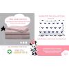 imageStar Wars Dark Side Darth Vader Tech Queen Bed Set  7 Piece 100 Organic Cotton Bedding with Duvet Cover and Sheets  GOTS ampamp OekoTEX CertifiedWhite  Minnie Mouse