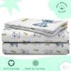 imageStar Wars Dark Side Darth Vader Tech Twin Sheet Set  3 Piece 100 Organic Cotton Sheets with Pillow Cover  GOTS ampamp OekoTEX CertifiedBlue  Lilo  Stitch