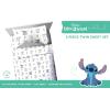 imageStar Wars Dark Side Darth Vader Tech Twin Sheet Set  3 Piece 100 Organic Cotton Sheets with Pillow Cover  GOTS ampamp OekoTEX CertifiedBlue  Lilo  Stitch