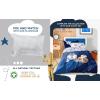 imageStar Wars Dark Side Darth Vader Tech Twin Sheet Set  3 Piece 100 Organic Cotton Sheets with Pillow Cover  GOTS ampamp OekoTEX CertifiedBlue  Star Wars
