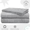 imageStar Wars Dark Side Darth Vader Tech Twin Sheet Set  3 Piece 100 Organic Cotton Sheets with Pillow Cover  GOTS ampamp OekoTEX CertifiedGrey  Star Wars