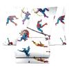 imageStar Wars Dark Side Darth Vader Tech Twin Sheet Set  3 Piece 100 Organic Cotton Sheets with Pillow Cover  GOTS ampamp OekoTEX CertifiedMulti  Marvel Comics