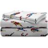 imageStar Wars Dark Side Darth Vader Tech Twin Sheet Set  3 Piece 100 Organic Cotton Sheets with Pillow Cover  GOTS ampamp OekoTEX CertifiedMulti  Marvel Comics
