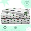 imageStar Wars Dark Side Darth Vader Tech Twin Sheet Set  3 Piece 100 Organic Cotton Sheets with Pillow Cover  GOTS ampamp OekoTEX CertifiedMulti  Minecraft