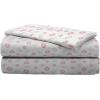 imageStar Wars Dark Side Darth Vader Tech Twin Sheet Set  3 Piece 100 Organic Cotton Sheets with Pillow Cover  GOTS ampamp OekoTEX CertifiedPink  Floral