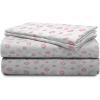 imageStar Wars Dark Side Darth Vader Tech Twin Sheet Set  3 Piece 100 Organic Cotton Sheets with Pillow Cover  GOTS ampamp OekoTEX CertifiedPink  Floral