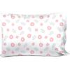 imageStar Wars Dark Side Darth Vader Tech Twin Sheet Set  3 Piece 100 Organic Cotton Sheets with Pillow Cover  GOTS ampamp OekoTEX CertifiedPink  Floral