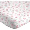 imageStar Wars Dark Side Darth Vader Tech Twin Sheet Set  3 Piece 100 Organic Cotton Sheets with Pillow Cover  GOTS ampamp OekoTEX CertifiedPink  Floral