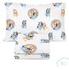 imageStar Wars Dark Side Darth Vader Tech Twin Sheet Set  3 Piece 100 Organic Cotton Sheets with Pillow Cover  GOTS ampamp OekoTEX CertifiedWhite  Bluey