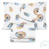 imageStar Wars Dark Side Darth Vader Tech Twin Sheet Set  3 Piece 100 Organic Cotton Sheets with Pillow Cover  GOTS ampamp OekoTEX CertifiedWhite  Bluey