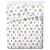 imageStar Wars Dark Side Darth Vader Tech Twin Sheet Set  3 Piece 100 Organic Cotton Sheets with Pillow Cover  GOTS ampamp OekoTEX CertifiedWhite  Bluey
