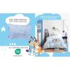 imageStar Wars Dark Side Darth Vader Tech Twin Sheet Set  3 Piece 100 Organic Cotton Sheets with Pillow Cover  GOTS ampamp OekoTEX CertifiedWhite  Bluey