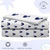 imageStar Wars Dark Side Darth Vader Tech Twin Sheet Set  3 Piece 100 Organic Cotton Sheets with Pillow Cover  GOTS ampamp OekoTEX CertifiedWhite  Minnie Mouse