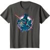 imageStar Wars Dark Side Darth Vader Villains of the Galaxy Vivid TShirtAsphalt Grey