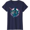 imageStar Wars Dark Side Darth Vader Villains of the Galaxy Vivid TShirtNavy Blue