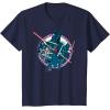 imageStar Wars Dark Side Darth Vader Villains of the Galaxy Vivid TShirtNavy Blue