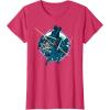 imageStar Wars Dark Side Darth Vader Villains of the Galaxy Vivid TShirtRed Heather